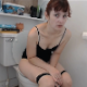 A girl soils her pants a little, then sits down on a toilet to piss, fart and get the rest of the shit out of her. Wet pooping sounds are heard. Presented in 720P HD. about 4 minutes.